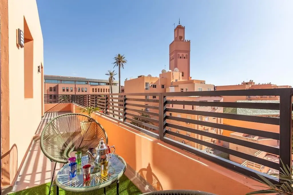 Lux And Central, Terrasse, Calm Marrakesh 0*,  Morocco
